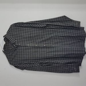 David Taylor xl button down shirt green